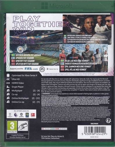 Fifa 21 - Xbox One Spil (B-Grade) (Genbrug)